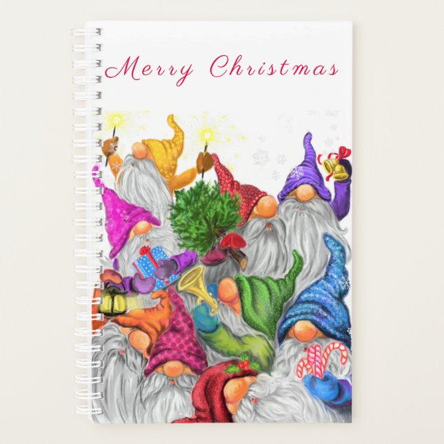Happy Gnomes Christmas Planner (Front)