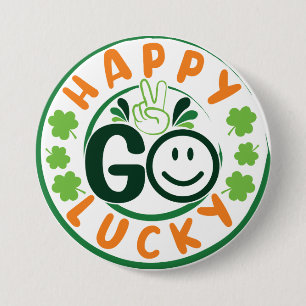Happy Go Lucky-52904 7.5 Cm Round Badge