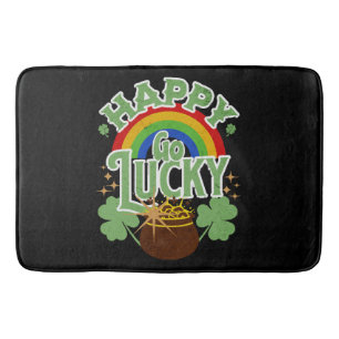 Happy Go Lucky Bath Mat