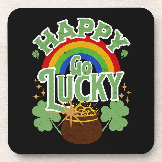 Happy Go Lucky Coaster (Front)