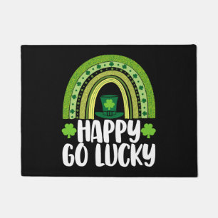 Happy Go Lucky Doormat