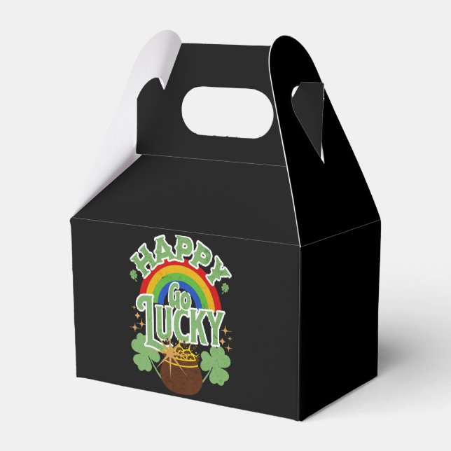 Happy Go Lucky Favour Box (Front Side)