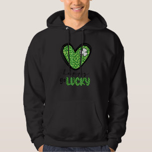 Happy Go Lucky Heart St Patricks Day Lucky C Shamr Hoodie