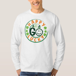 Happy Go Lucky St. Patrick's Day Design-52904 T-Shirt