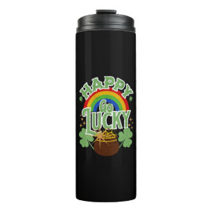 Happy Go Lucky Thermal Tumbler