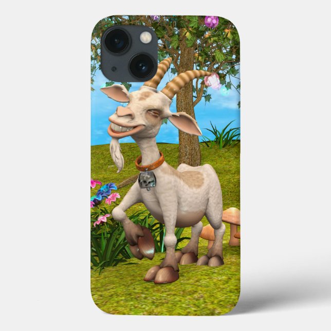 Happy Goat Case-Mate iPhone Case (Back)