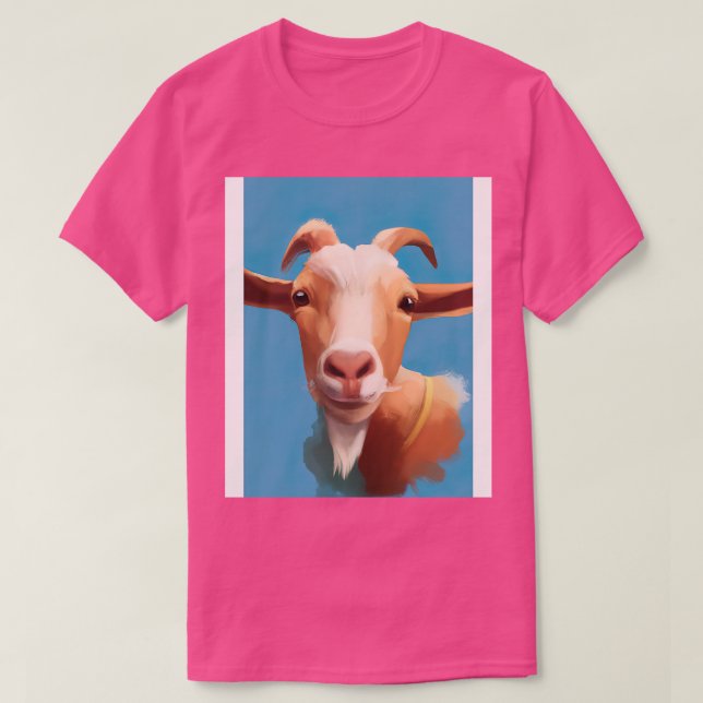 Happy Goat T-Shirt (Design Front)