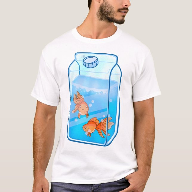 Happy Goldfish  T-Shirt (Front)