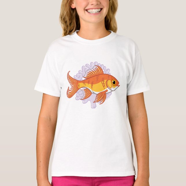 Happy Goldfish T-Shirt (Front)