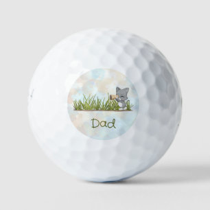 Happy Golfing Dad Funny Father's Day Golf Balls
