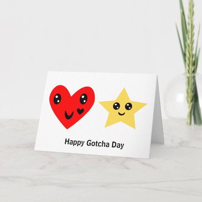 Happy Gotcha Day Card (Front)