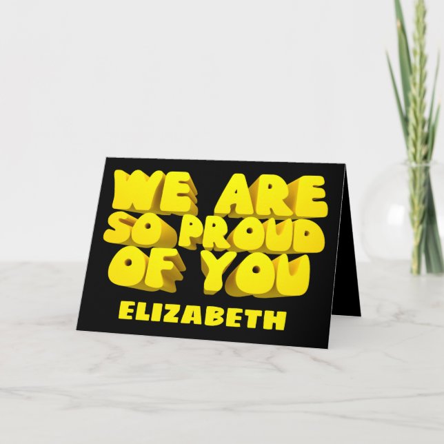 Happy Graduation Card (Front)