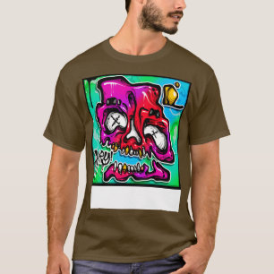 Happy Graffiti Skull T-Shirt