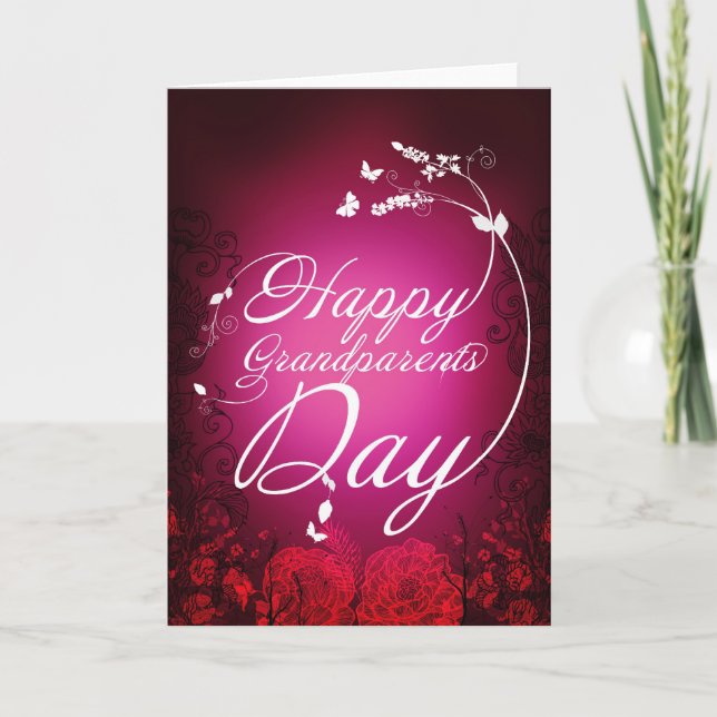 Happy grandparents day card (Front)