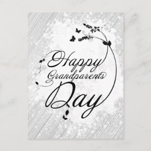Happy grandparents day postcard