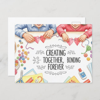 Happy grandparents day postcard