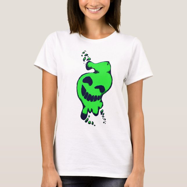 Happy Green Ectoplasm  T-Shirt (Front)