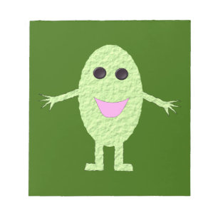 Happy Green Grape Notepad