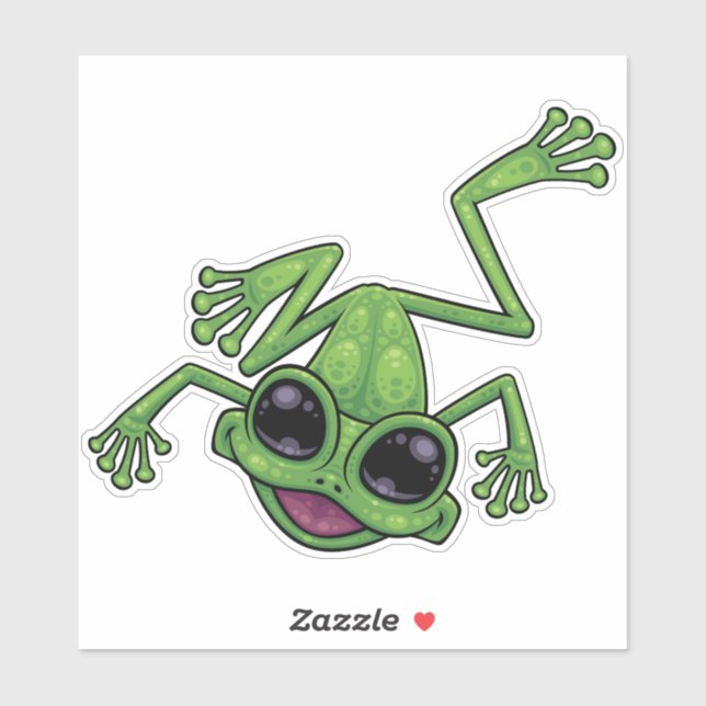 Happy Green Tree Frog (Sheet)
