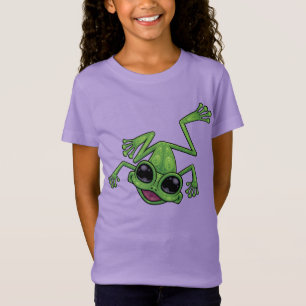 Happy Green Tree Frog T-Shirt