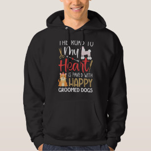 Happy Groomed Dogs  Dog Groomer & Grooming Salon Hoodie