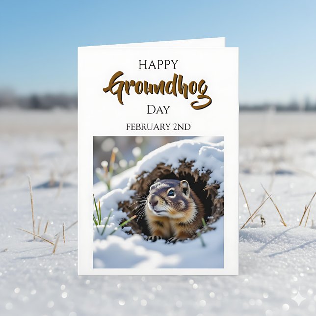 Happy Ground Hog Day! February 2nd Card (Creator Uploaded)
