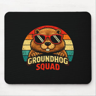 Happy Groundhog Day 2026 Celebration Funny Groundh Mouse Pad