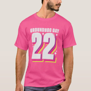 Happy Groundhog Day February 2 Retro Animal Lovers T-Shirt