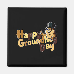 Happy Groundhog Day February 2nd Phils Weather Pre Magnet