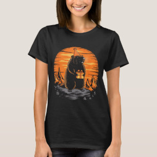 Happy Groundhog Day Ground Hog With Birthday Party T-Shirt