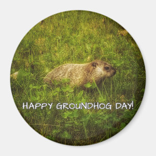 Happy Groundhog Day! magnet