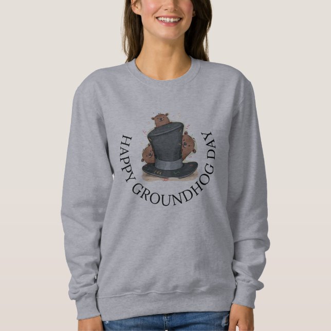 Happy Groundhog Day Shirt (Front)