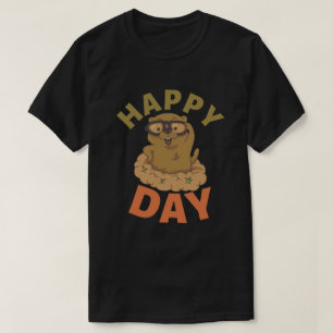 Happy Groundhog Day T-Shirt
