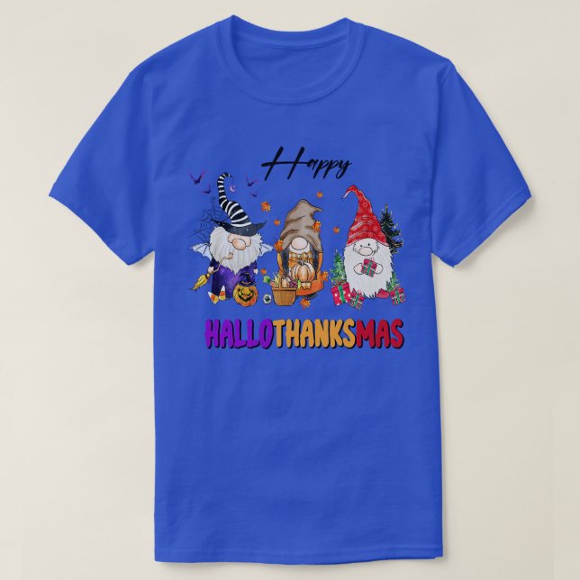 Happy hallothanksmas 37 T-Shirt (Design Front)