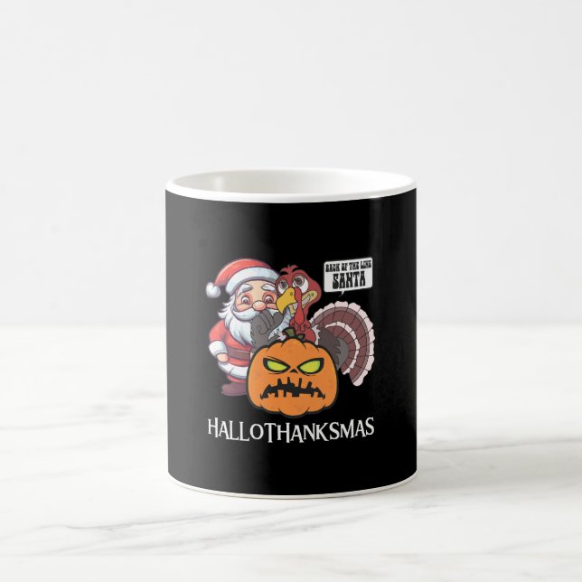 Happy Hallothanksmas Coffee Mug (Center)