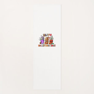 Happy Hallothanksmas Gnomes Halloween Thanksgiving Yoga Mat