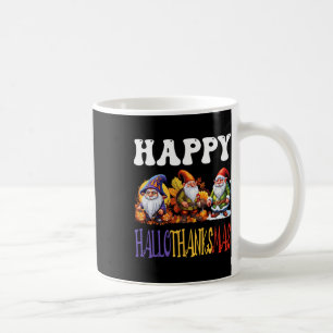 Happy Hallothanksmas Halloween Thanksgiving Christ Coffee Mug