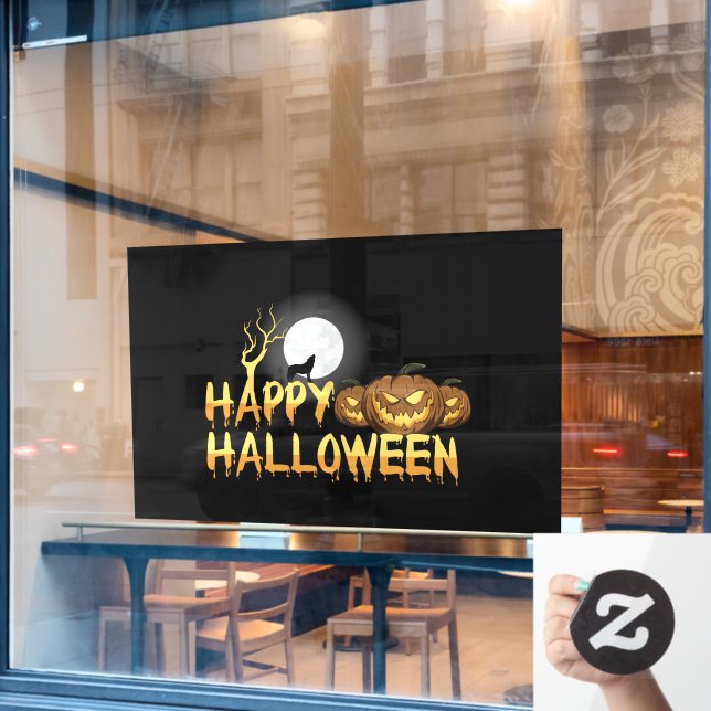 Happy Halloween (Cafe Window)