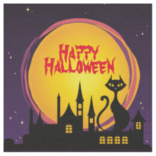 Happy Halloween 11 Custom Fabrics Fabric