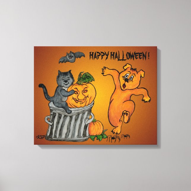 Happy Halloween! 5 Canvas Print (Front)