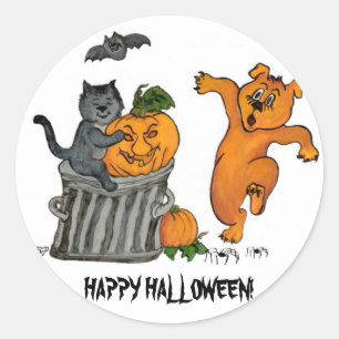 Happy Halloween! 5 Classic Round Sticker