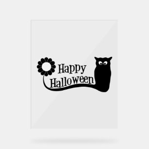 Happy Halloween Acrylic Sign