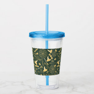 Happy Halloween Acrylic Tumbler