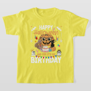 Happy Halloween And Yes It's My Birthday Halloween T-Shirt