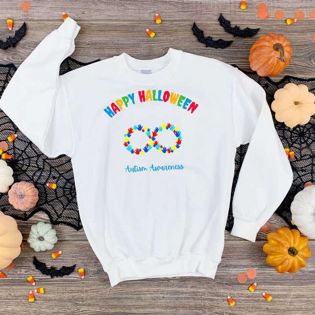 Happy Halloween Autism Awareness Sweatshirt (Creator Uploaded)