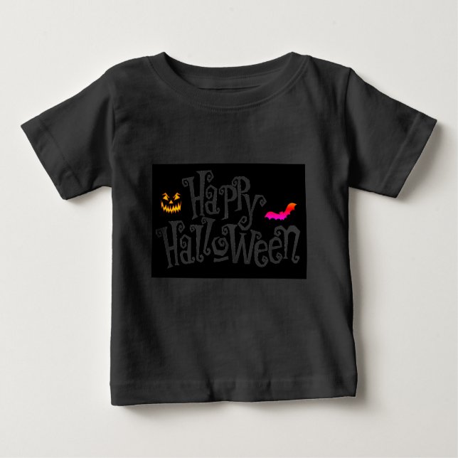 Happy Halloween Baby T-Shirt (Front)