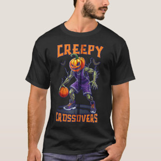 Happy Halloween Basketball Player Hooper Trick Or T-Shirt