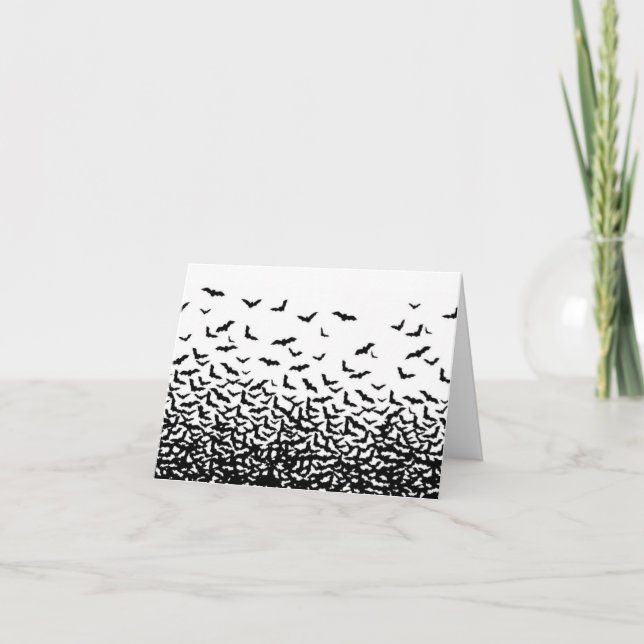 Happy Halloween! Bats Card (Front)