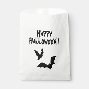 Happy Halloween Bats Favour Bag
