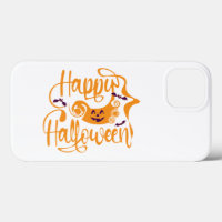Happy Halloween bats  jack o lantern